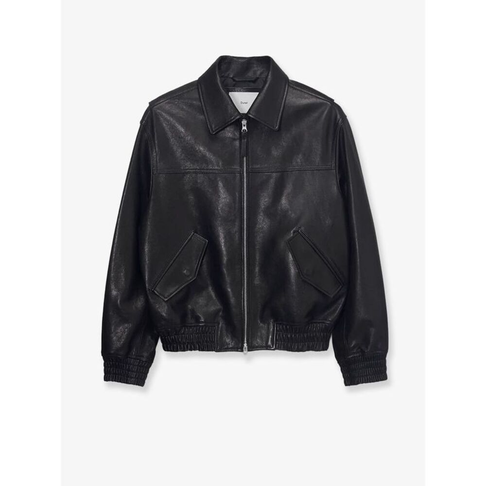 Dunst Men Unisex Refined Leather Jacket
